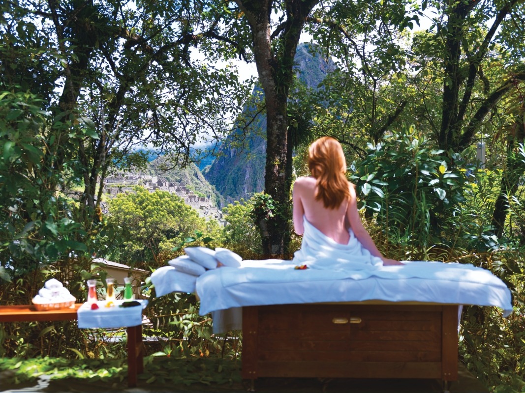 Enjoy Relaxing Massage in Beautiful Nature Near Machu Picchu