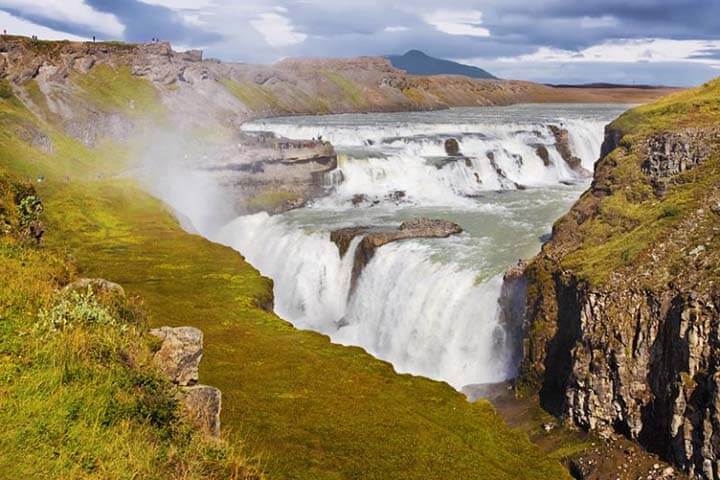 Gullfos Falls a.k.a. Golden Falls of Iceland