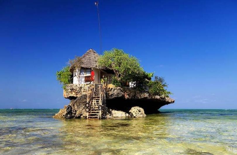 The Rock - a Unique Restaurant Located on the Waves of the Sea